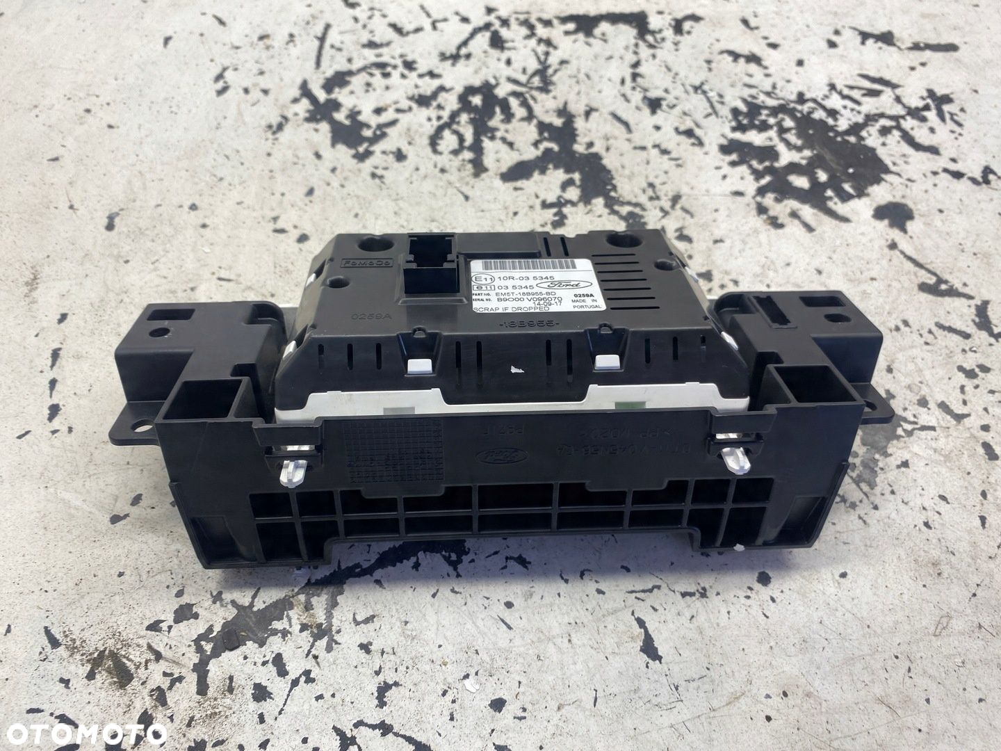 FORD TRANSIT CONNECT MK2 EKRAN WYŚWIETLACZ EM5T-18B955-BD - 9