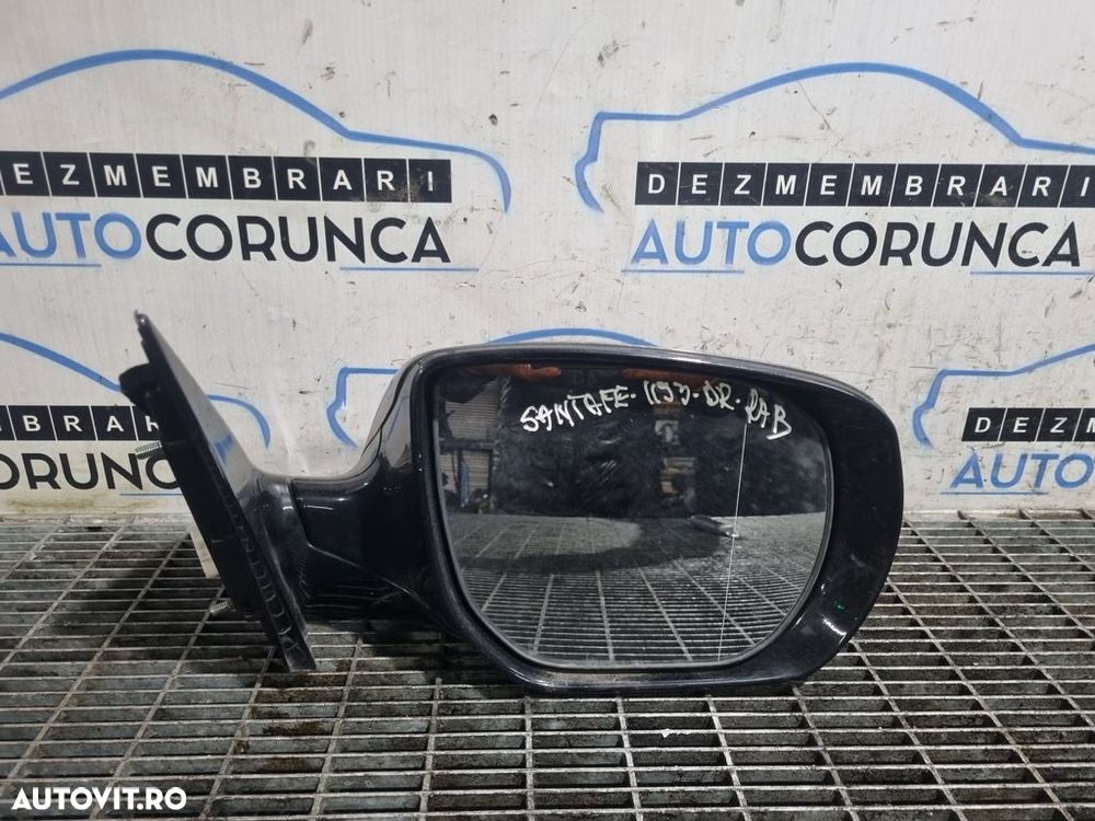 Oglinda dreapta Hyundai Santa Fe 3 2012 - 2016 4 Usi GRI (1193) Rabatabile - 2