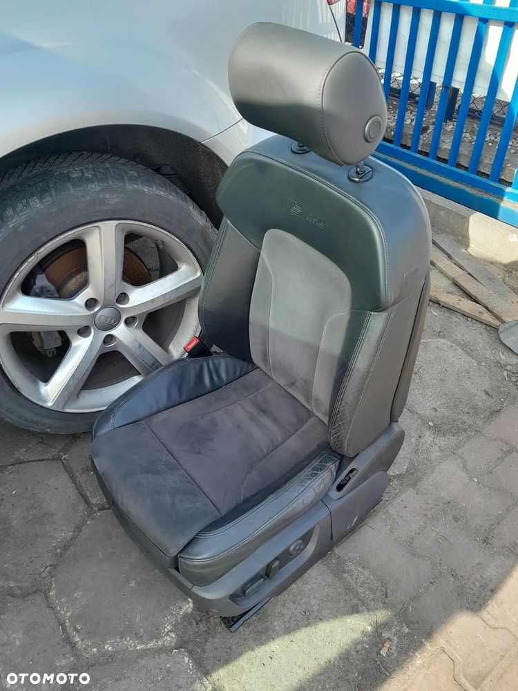 Fotele skórzane komplet AUDI Q7 4L 05-09r. s-line - 2