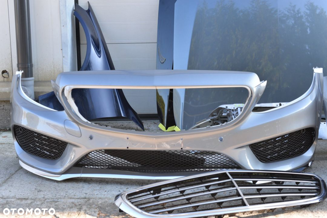 Maska Zderzak Błotnik Lampa Mercedes C Klasa W205 - 3