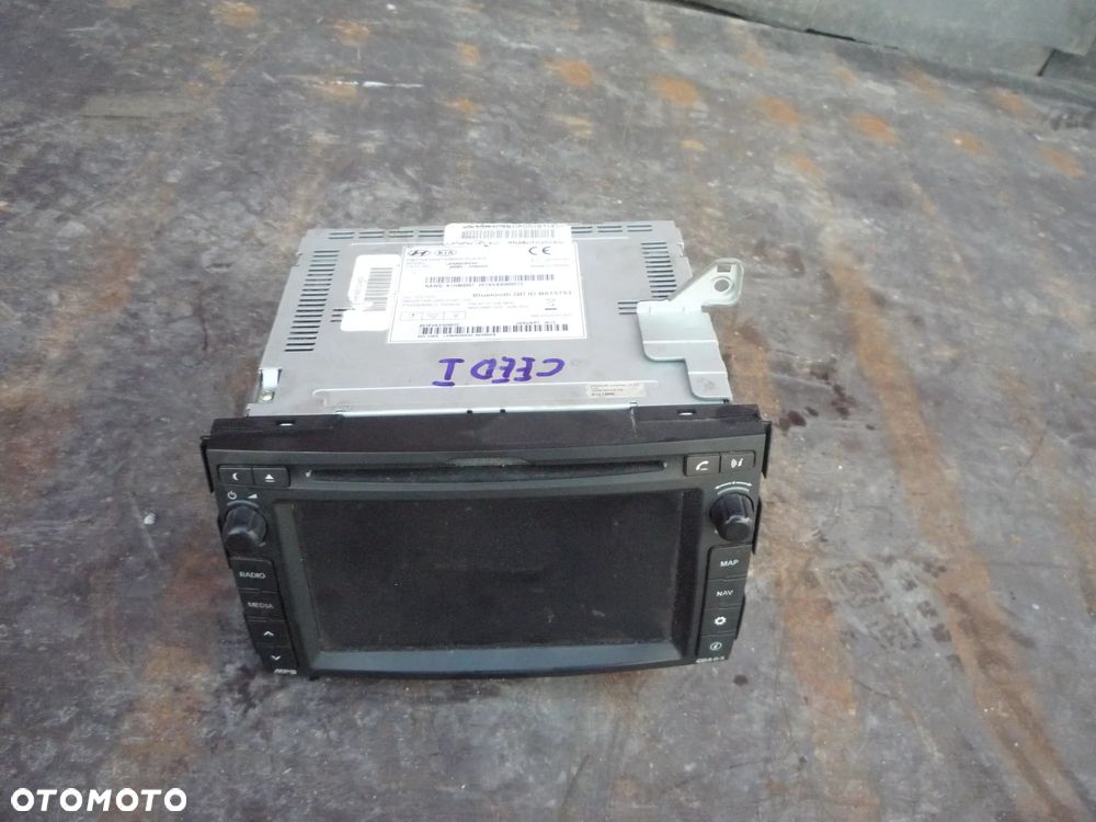 KIA CEED I RADIO ORYGINALNE 96560-1H200EQ - 1