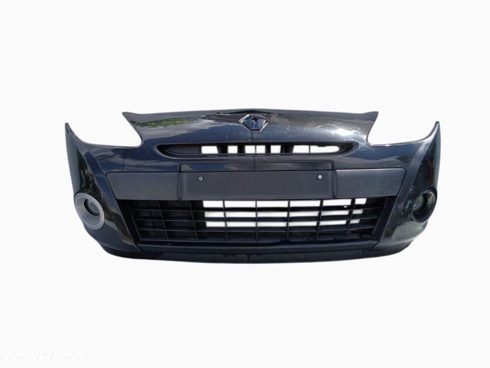 ZDERZAK PRZÓD PRZEDNI CZARNY RENAULT CLIO III LIFT 185 8200799930 - 1