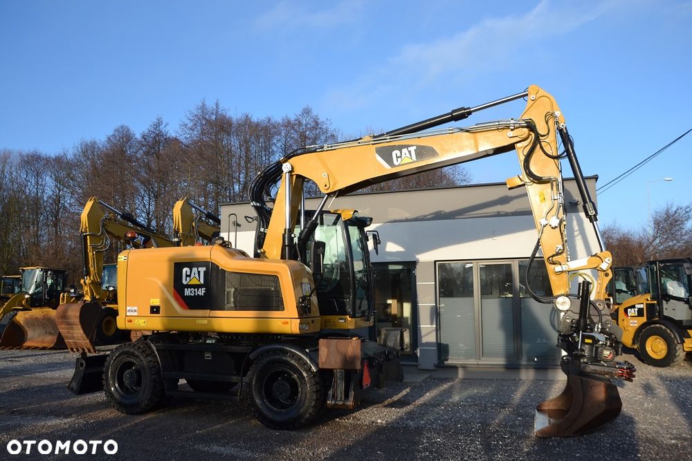 Caterpillar 314 F, ROTOTILT ZE SZCZYPCAMI, TYLKO 5600 MTH - 13