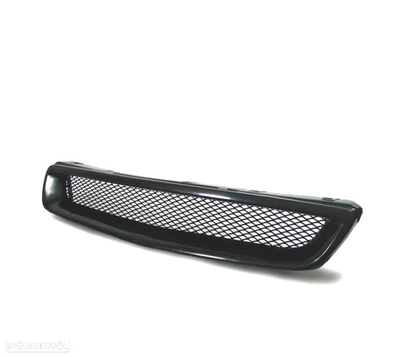 GRELHA FRONTAL SEM SÍMBOLO HONDA CIVIC HATCHBACK 95-98 PRETA - 2