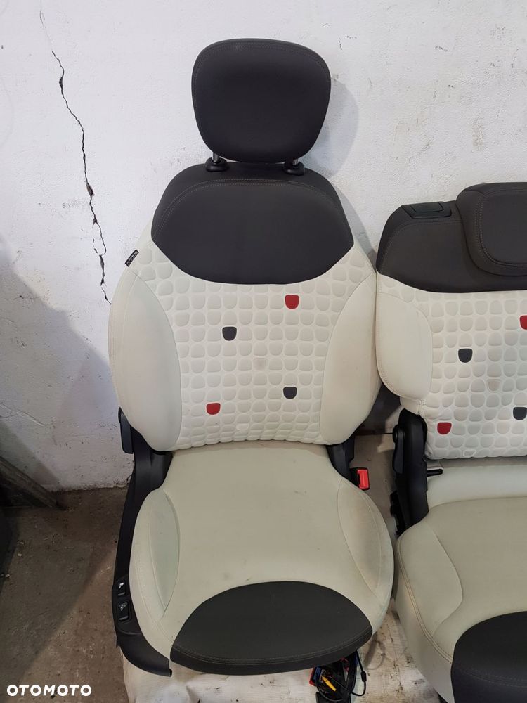 fotele kanapa kpl fiat 500l eur 12r - 2