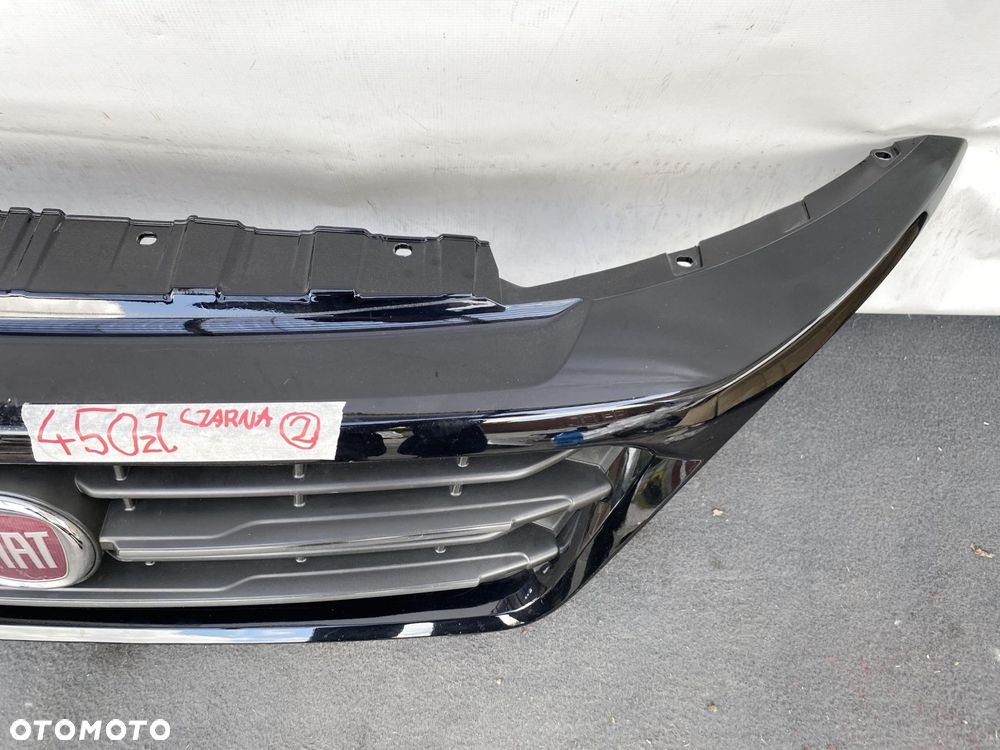 FIAT DUCATO 14- ATRAPA GRILL MASKOWNICA CHŁODNIC CZARNY POŁYSK 1314846070 - 4