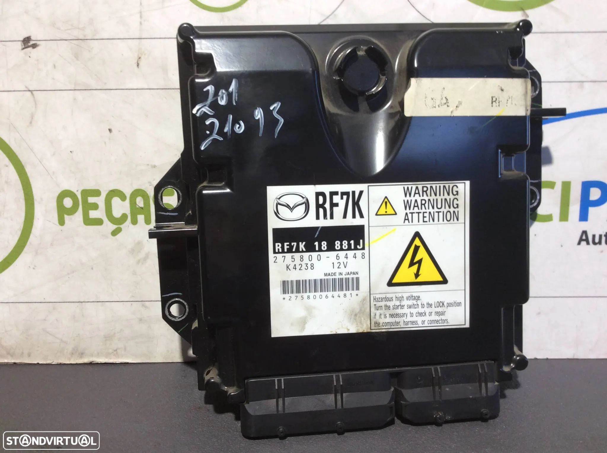 Centralina Motor Mazda 6   RF7K18881J  2758006448K4238 - 1