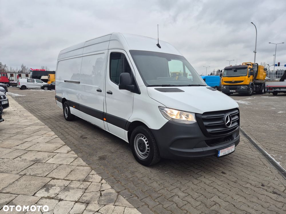 Mercedes-Benz Sprinter Maxi Long - FURGON / BLASZAK / IZOTERMA / OCIEPLONY / OGRZEWANIE NA PAKĘ / SERWISOWANY W ASO / NOWA SKRZYNIA BIEGÓW / ORYG. PRZEBIEG / BRAK RDZY - 5