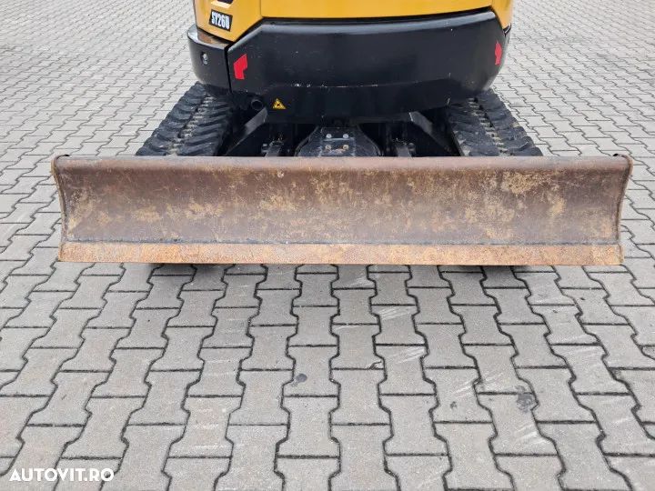 Sany sy26u miniexcavator cu doua cupe si lama tip buldozer - 13