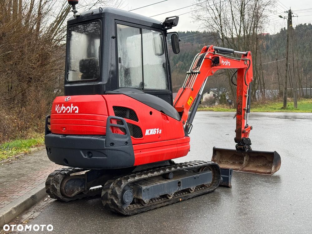 Kubota * Sprowadzona * Minikoparka * Kubota KX61-3 * 2.6 Ton * - 10