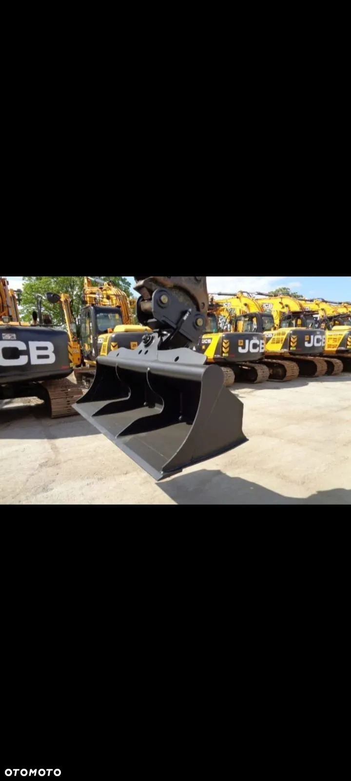 Łyżka skarpowa hydrauliczna 0,7 m3 JCB JS220 JS180 - 2