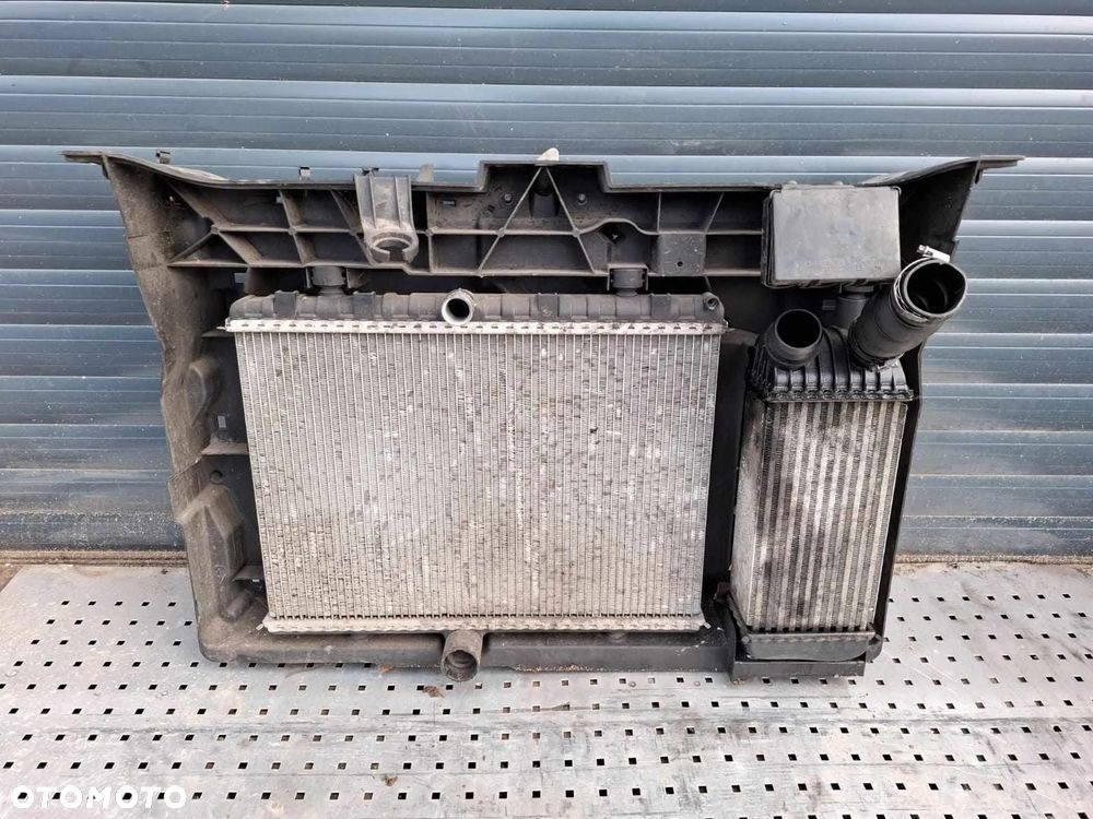 CHŁODNICE KOMPLET CHŁODNIC JUMPY SCUDO II EXPERT 07-16 1,6 HDI PAS PRZEDNI WENTYLATORY - 5