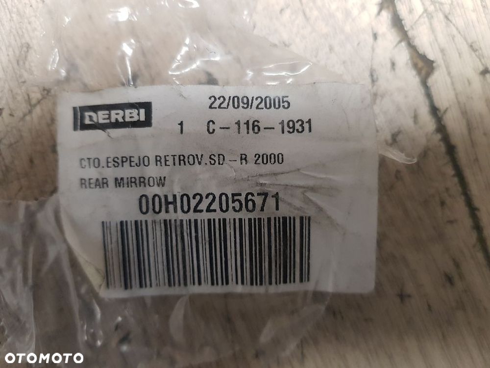 Oryginalne Lusterko Lewe Derbi Senda / Cross City   00H02205671 - 9