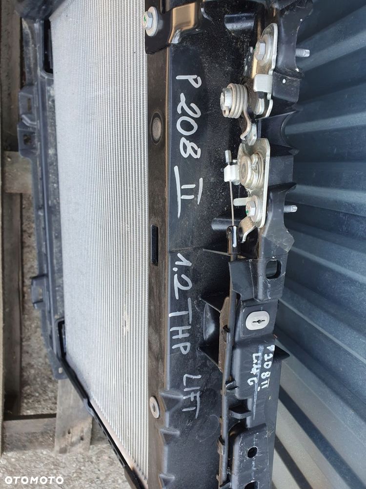 PEUGEOT 208 II CORSA F PAS PRZEDNI WZMOCNIENIE CHŁODNICE KOMPLET 1,2 THP LI - 2