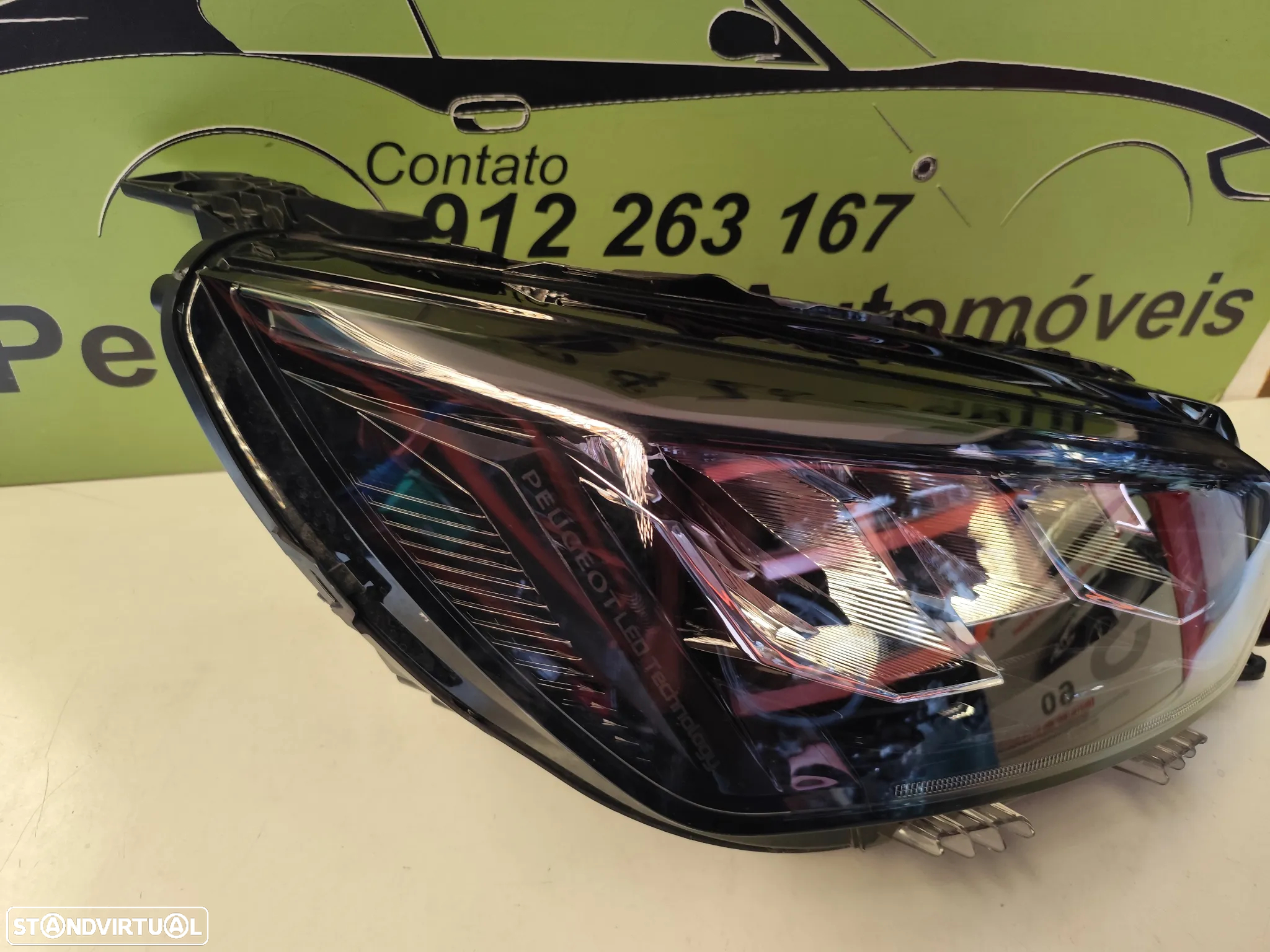 PEUGEOT 208 II FAROL DIREITO LED - FF751 - 8