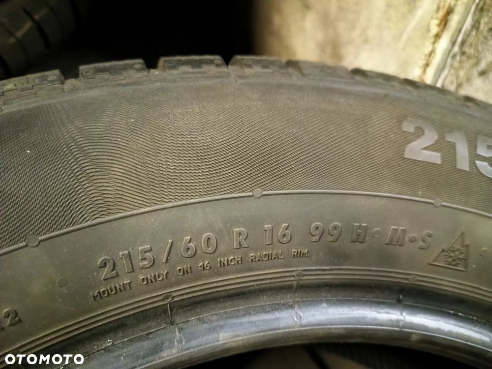 Opony zimowe 215/60r16 Continental TS830P - 4
