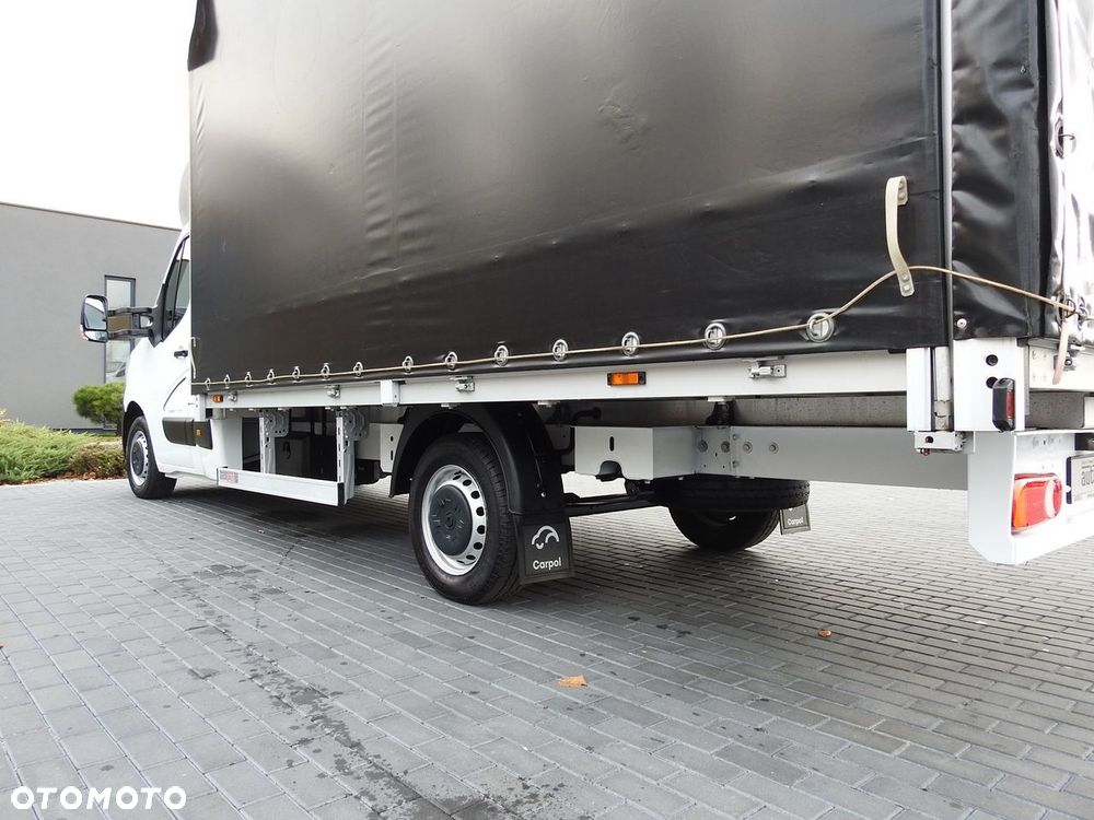 Renault MASTER PLANDEKA 10 PALET WEBASTO TEMPOMAT KLIMATYZACJA LEDY PNEUMATYKA  165KM - 17