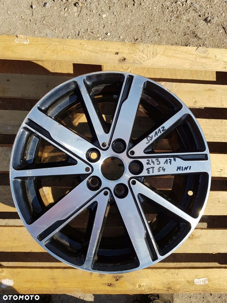 FELGA ALUMINIOWA 6889638 MINI ONE F55 F56 F57 7.0 17 5X112 ET54