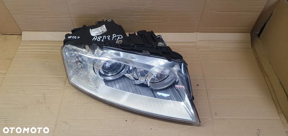 Lampa prawy przód przednia prawa BI XENON Audi A8 D3 Lift 4E0941004BR - 2