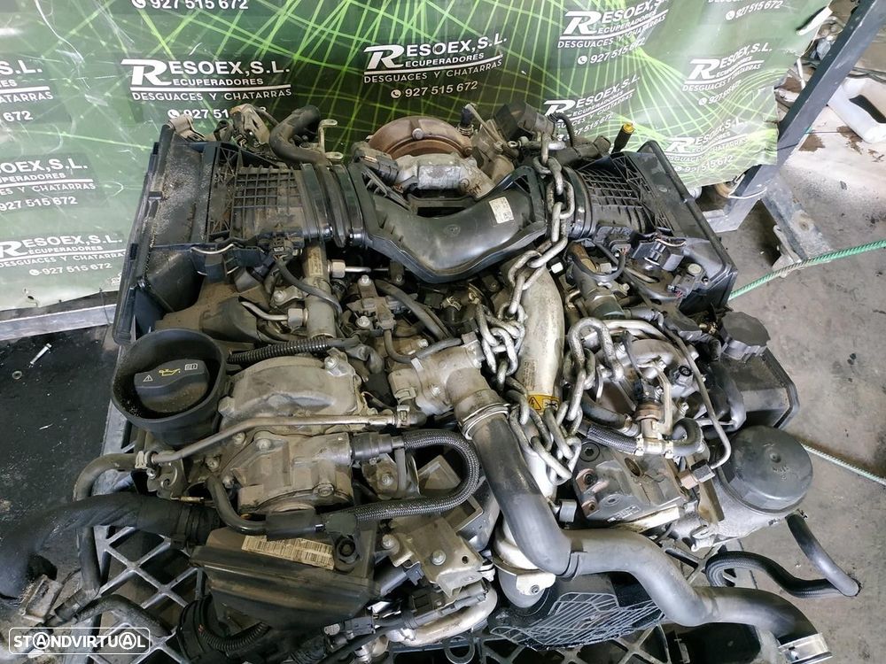 MOTOR COMPLETO MERCEDES-BENZ CLASSE E 2010 -OM642856 - 4