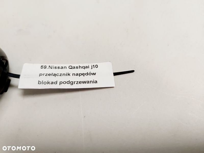 qashqai j10 przyciski blokad napędu grzania foteli - 4