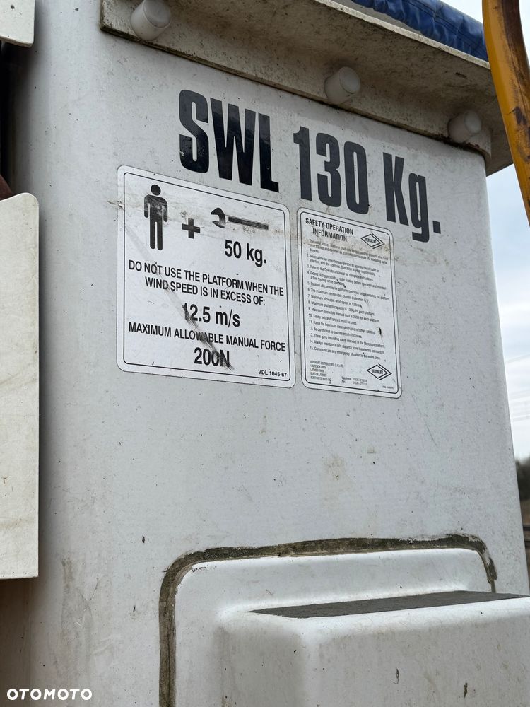 Iveco Eurocargo 140E25 4x4 podnośnik zwyżka wciagarka - 16