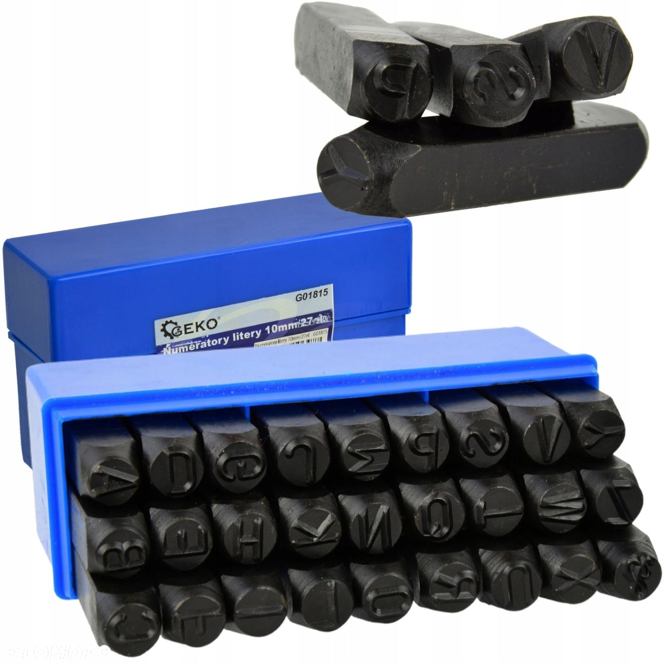 GEKO ZNACZNIKI NUMERATORY NUMERATOR LITERY CYFRY 10MM G01815 - 7