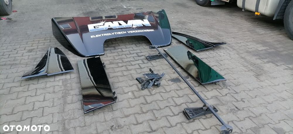 Spoilery zakabinowe komplet owiewki Actros MP4 2.3 - 3