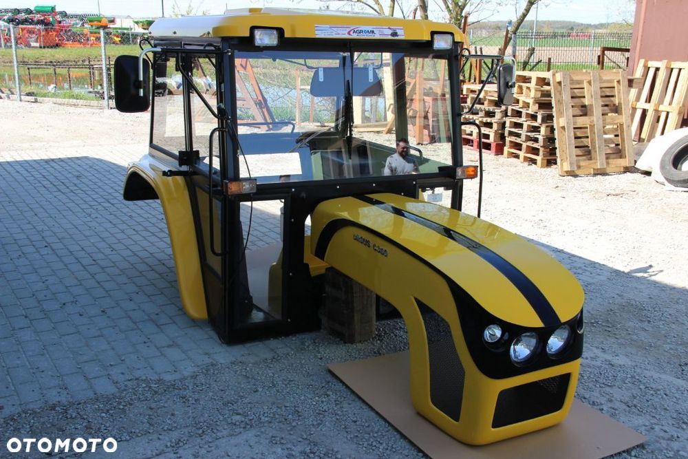 Kabina C360 maska C- 360 Naglak zestaw żółty kabiny maski - 4