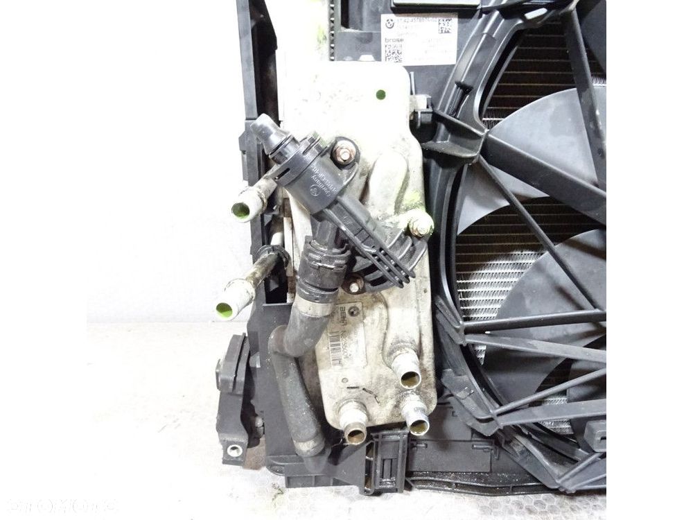 BMW 7 F01 F02 4.4 V8 KOMPLET CHŁODNIC 7575395 - 4