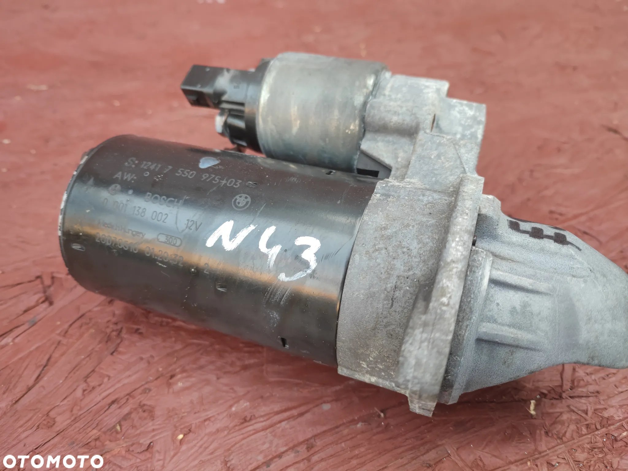 BMW E91 / E92 / E81 / E82 / E87 / E93 ORYGINALNY ROZRUSZNIK SILNIKA DO GAMY N43 ( 1.6i / 1.8i / 2.0i ) O NR. 12 41 7 589 352 / 12 41 7 550 975 / 12 41 7 589 350 /  12 41 7 550 975 OEM SPRAWNY W 100% - 4