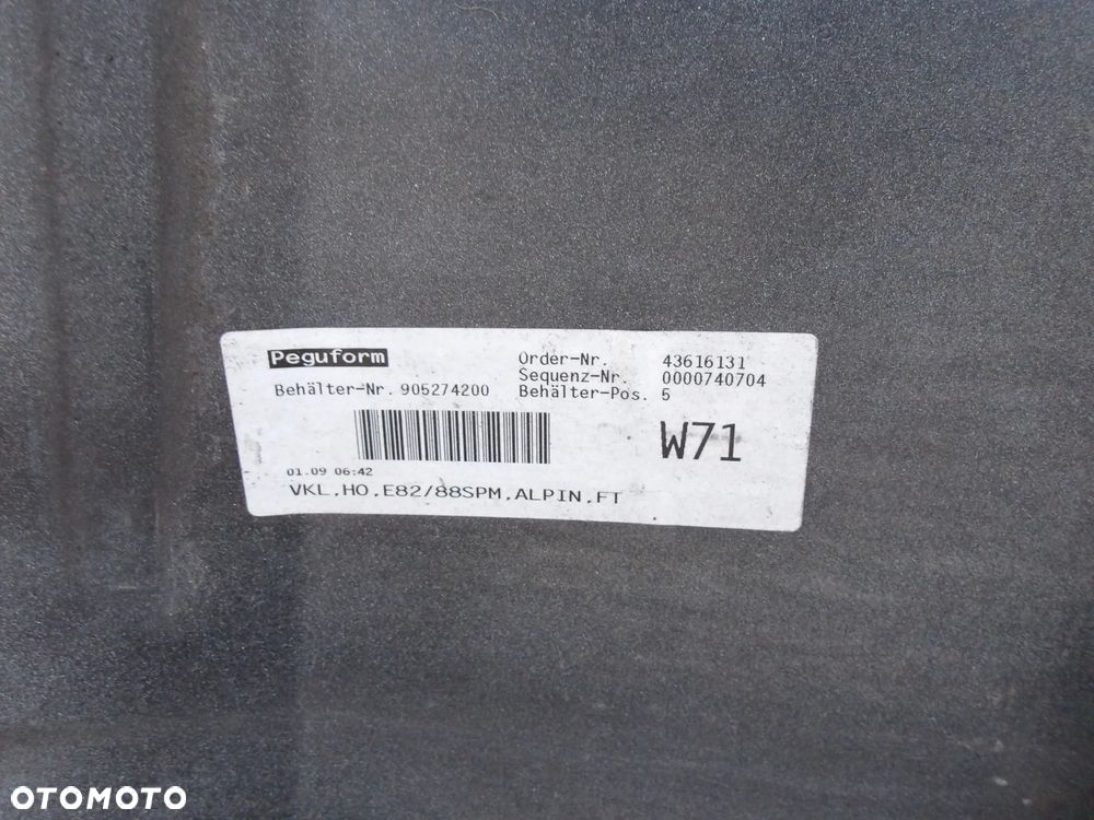 ZDERZAK TYŁ TYLNY BMW E82 E88 M-PAKIET F-VAT - 9