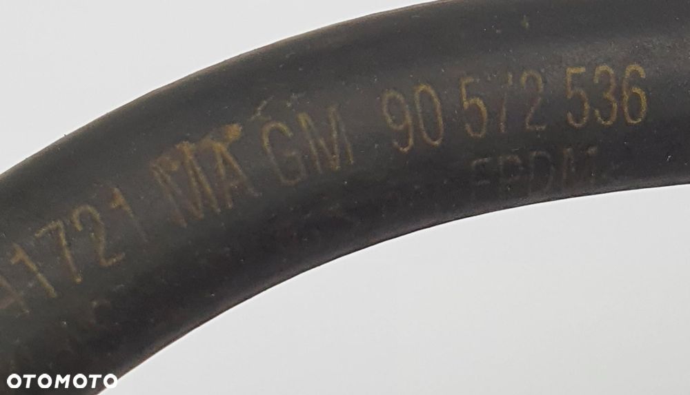 WĄŻ PRZEWÓD RURA WODY OPEL ASTRA II G 2.0 16V 90572536 - 2