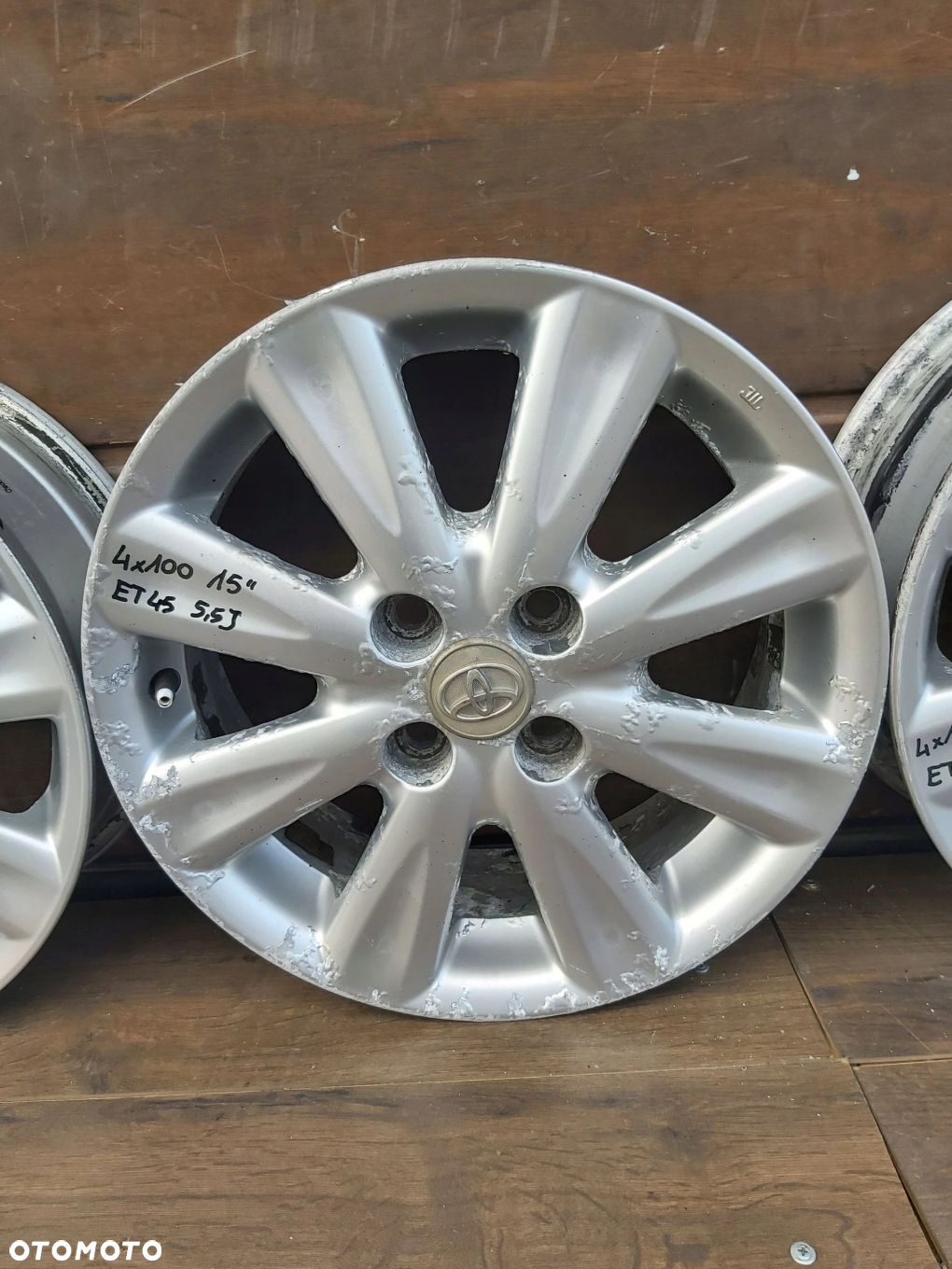 Toyota Yaris I II III Alufelgi 15 4 x 100 et45 - 15