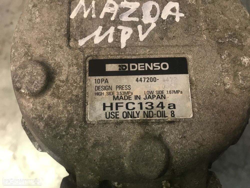 COMPRESSOR DO AC MAZDA MPV 2.5TD 4472004472 - 5