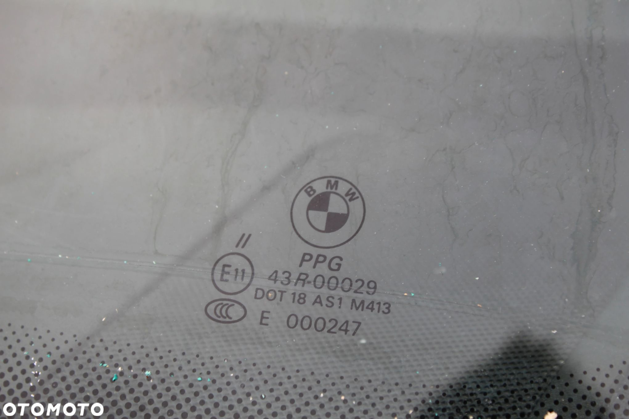SZYBA PRZÓD PRZEDNIA CZOŁOWA BMW X5 E53 LIFT ORG CZUJNIK - 4