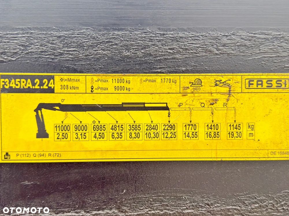 Mercedes-Benz ACTROS 2645 * FASSI F345.2.24 - XE + PILOT + PRZYCZEPA * STAN BDB - 8