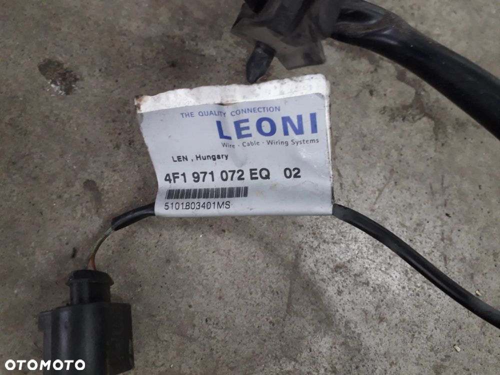 wiązka instalacja silnika manual 4F1971072EQ A6 C6 2.0 FSI TFSI BPJ - 2