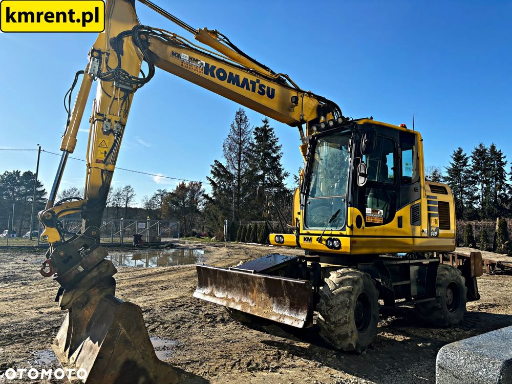 Komatsu PW 148-10 .| JCB JS 145 VOLVO EW 140 CAT LIEBHERR 313 314 315 - 9
