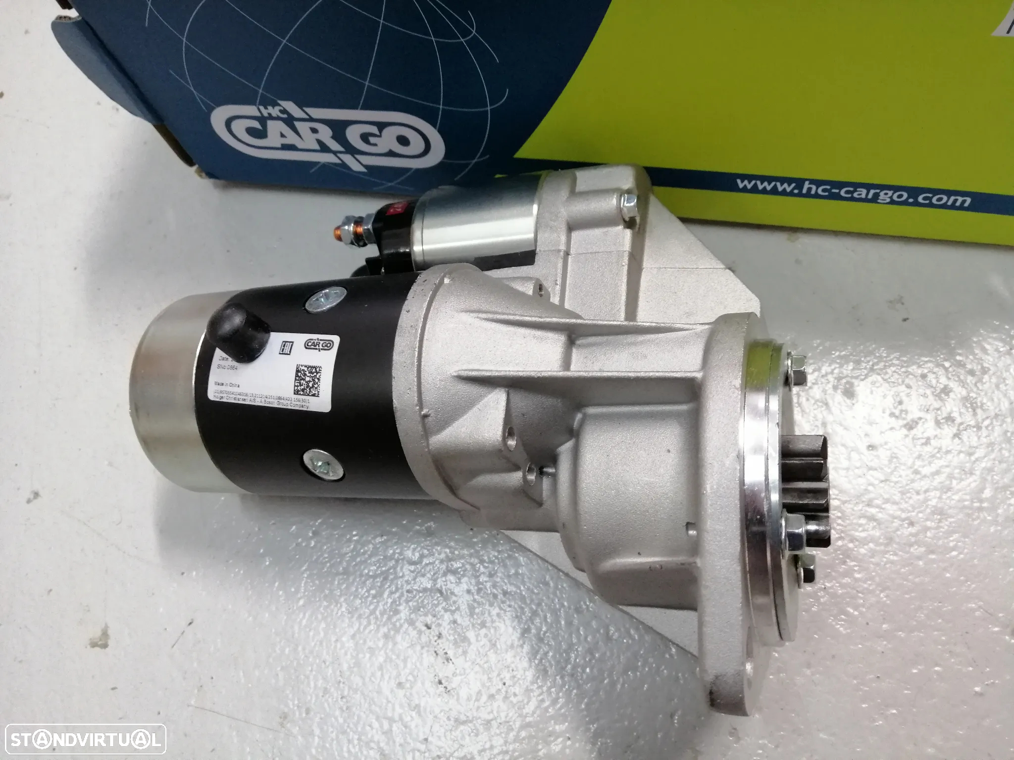 Motor de arranque Bedford Isuzu NKR 57 3.3 Diesel 4BC2 - 2