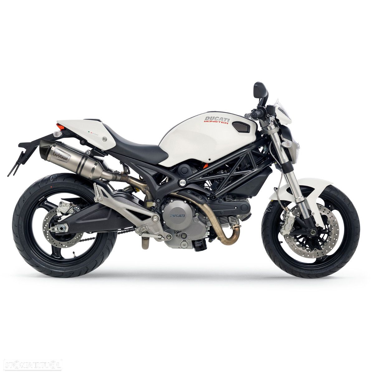 ponteira escape leovince ducati monster 696 / 796 / 1100 - 8281e - 1