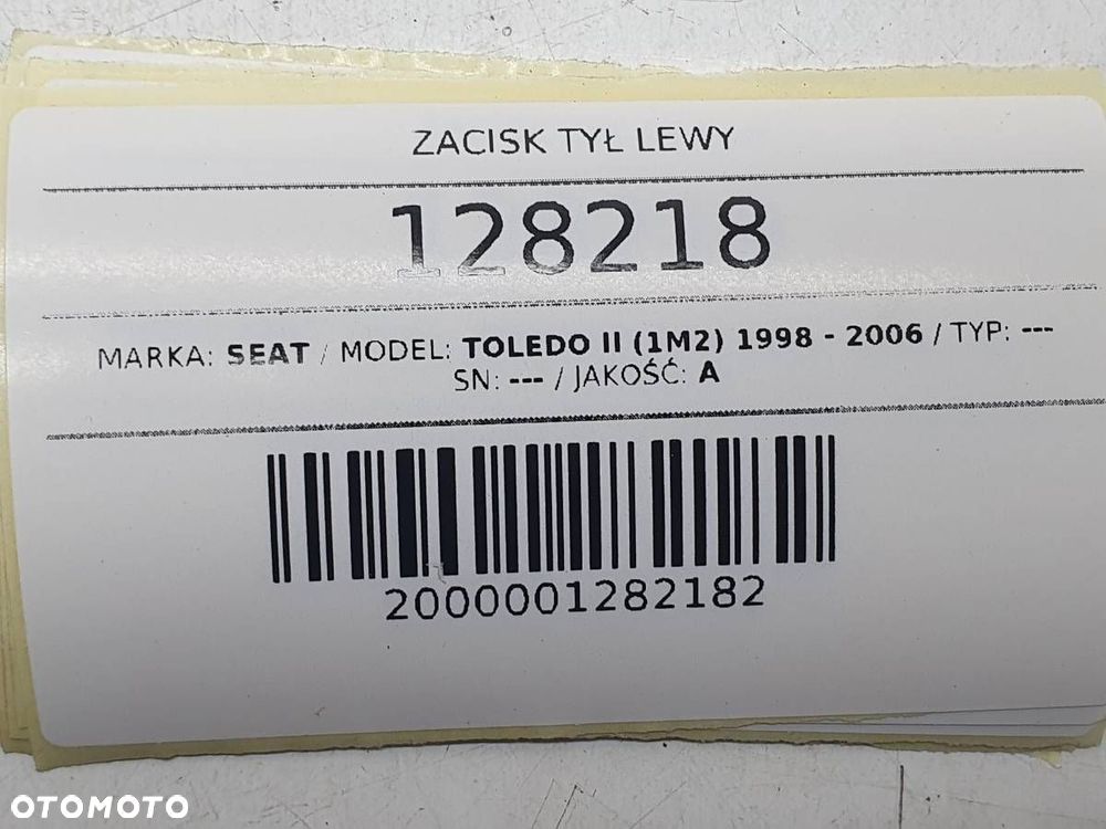 ZACISK TYŁ LEWY SEAT TOLEDO II LEON I GOLF IV - 7