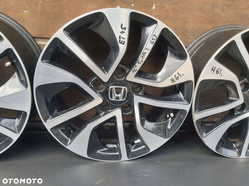 Honda Civic IX 9 Alufelgi 16 5x114,3 FELGI et45 6,5 J 11-17r - 3