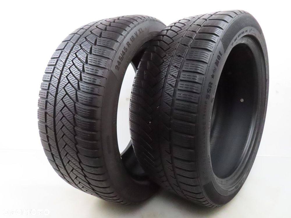 2x 245/45R18 OPONY ZIMOWE Continental WinterContact TS850P 100V XL SSR RSC - 1