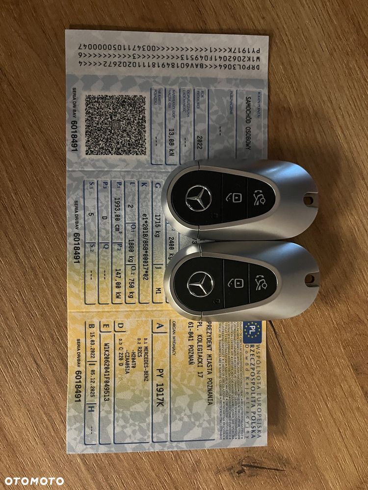 Mercedes-Benz Klasa C 220 d 9G-TRONIC AMG Line - 23