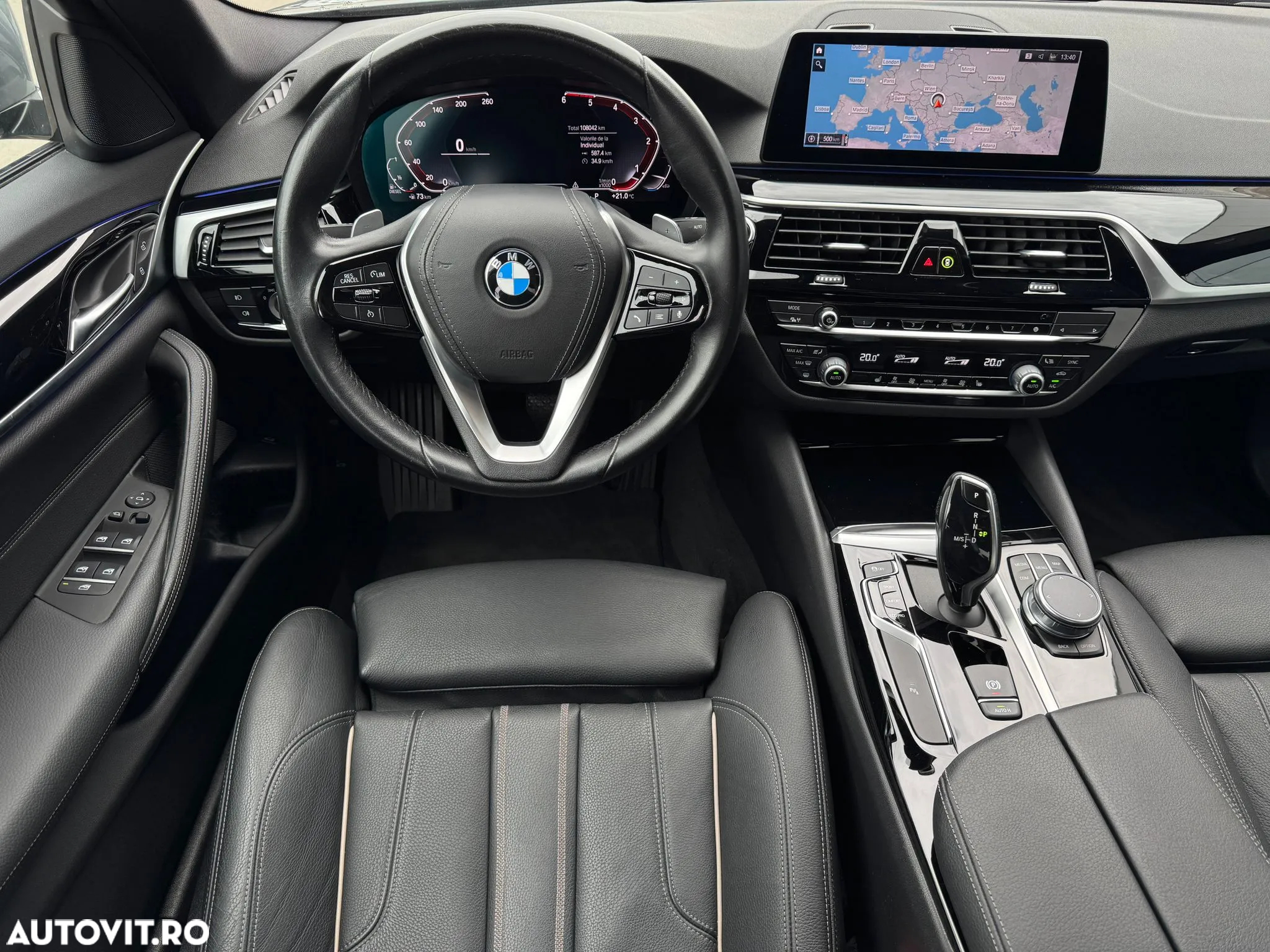 BMW Seria 5 518d AT - 13