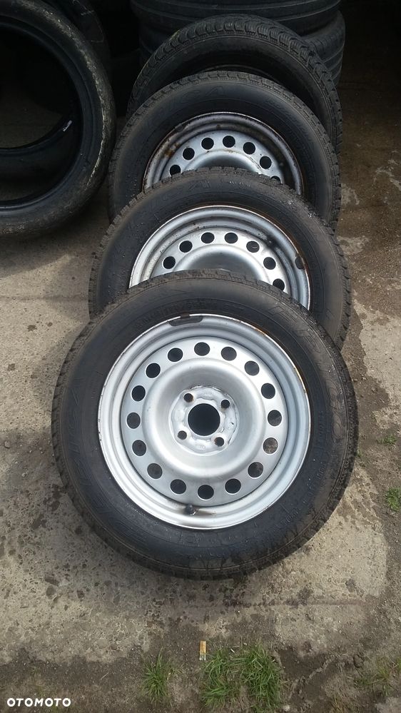 14” - Felgi 4x100  r14 cali - Renault Clio Megane Kangoo NISSAN Note Micra  -  Stalowe ORYGINAŁ !! - 1