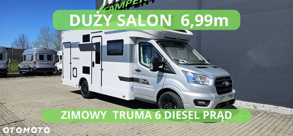 CI HORON 34XT jak Roller Team Kronos 234TL MY2026 PREMIERA W PL 4 OSOBOWA PÓŁINTEGRA Ford Transit - 1