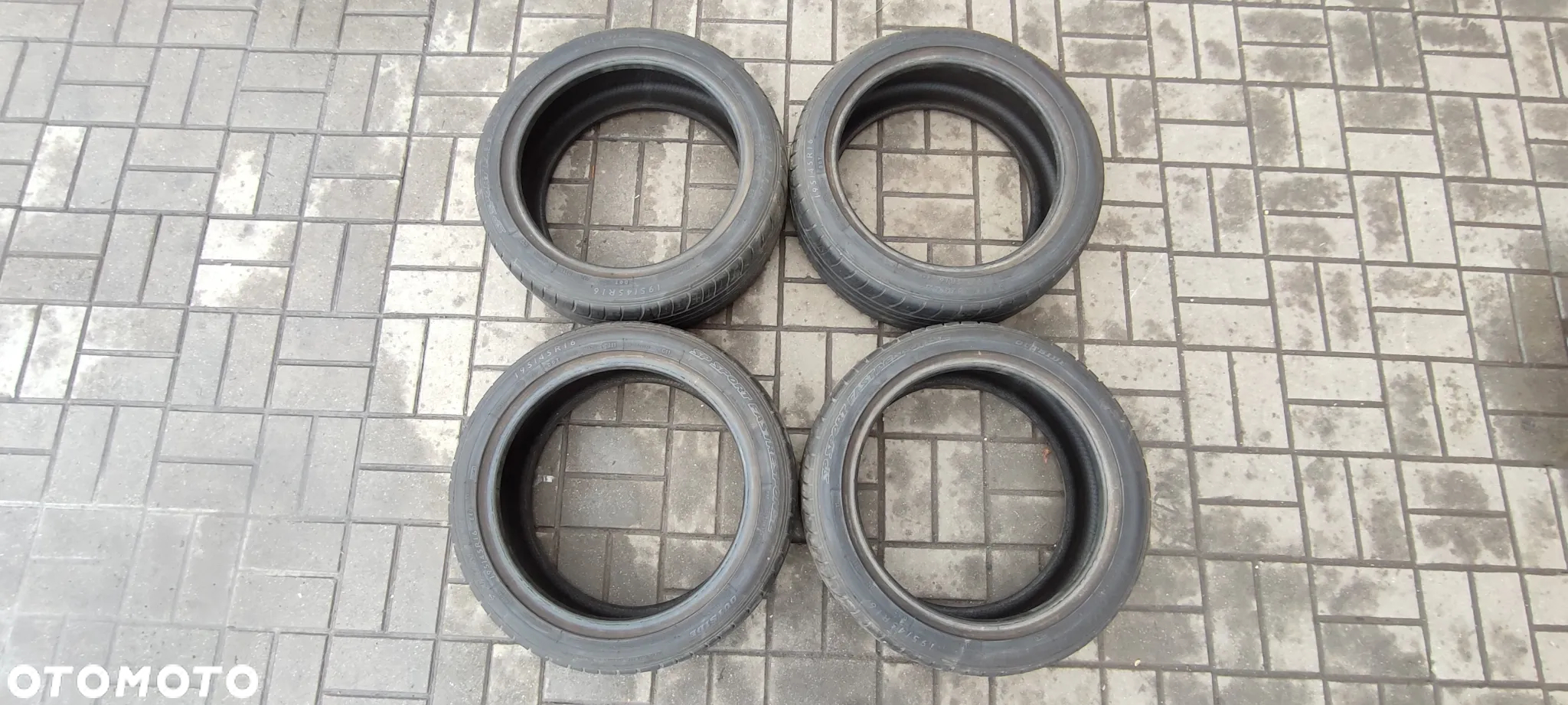 OPONY Letnie 195/45R16 DUNLOP SP SPORT FASTRESPONSE (0311) LATO Komplet 4 sztuki - 2