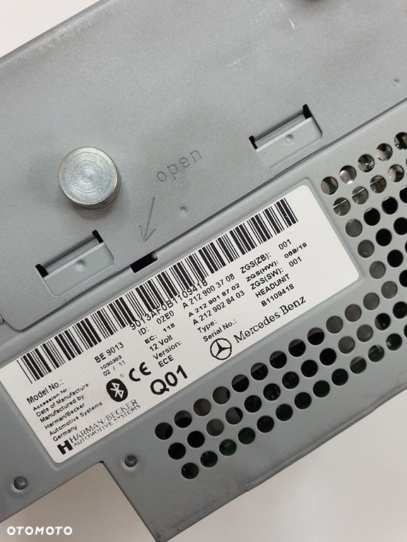 RADIO CD NAWIGACJA MERCEDES W212 A2129003708 - 5